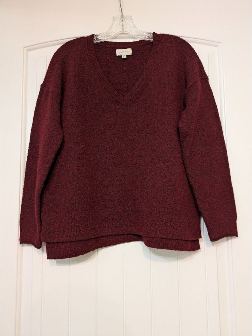 Lucky Brand Dark Red Sweater Small | Comfy | GUC